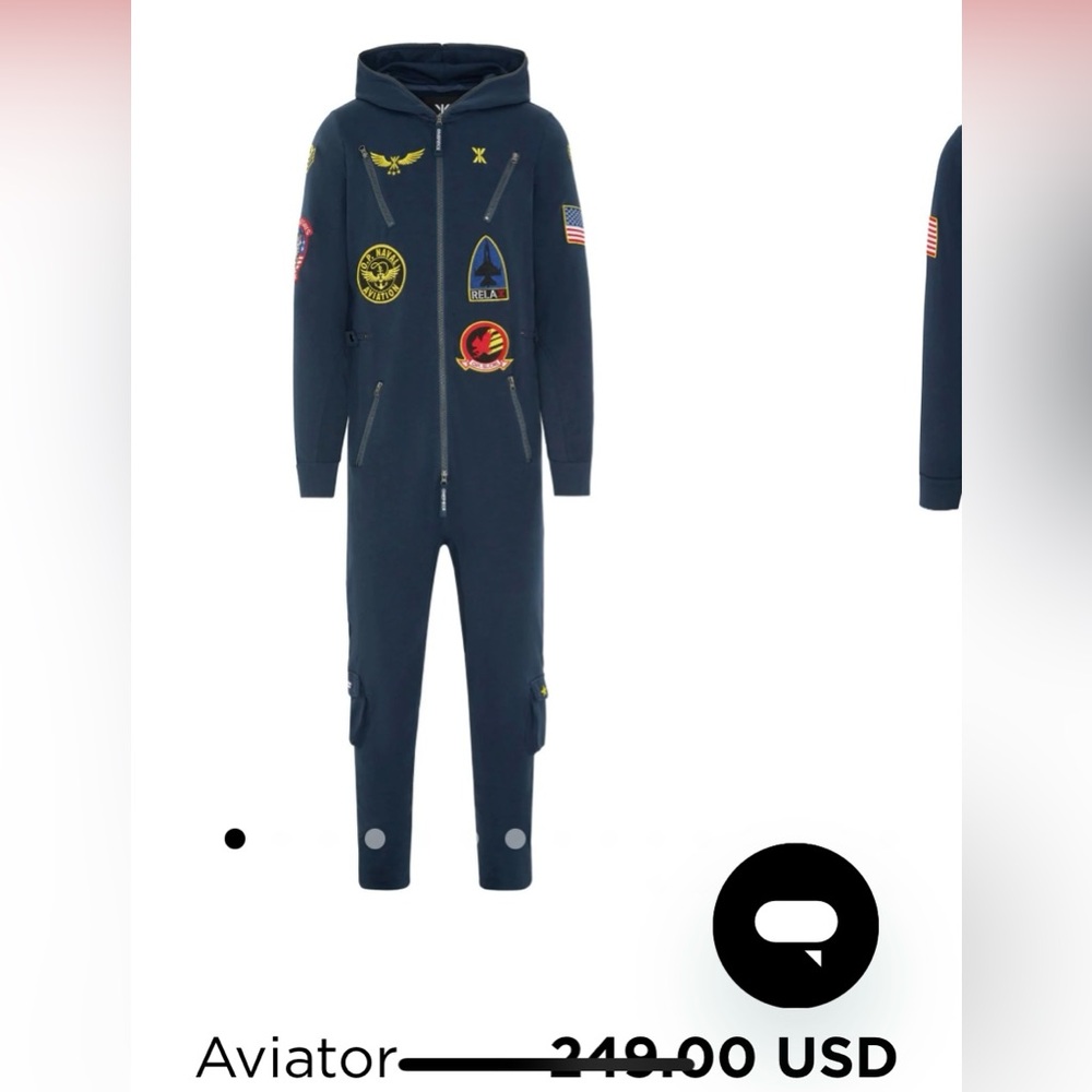 ONEPIECE aviator jumpsuit unisex